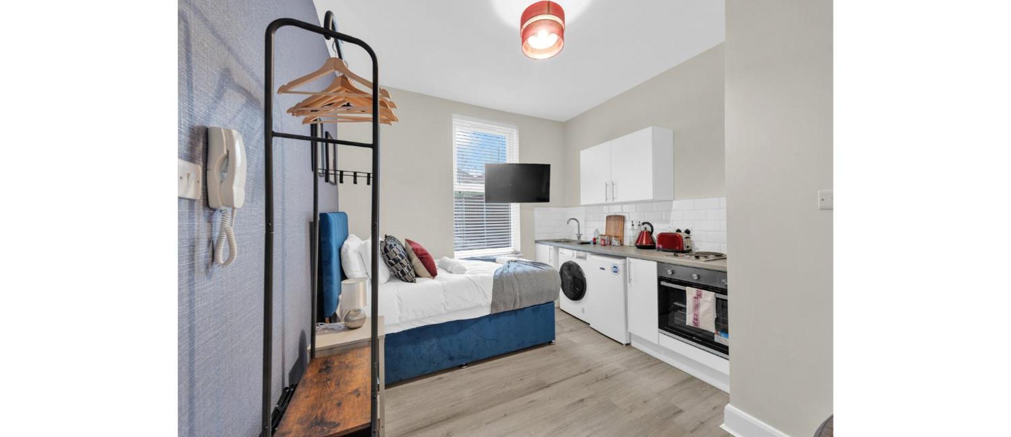 Blue Harmony: A Cozy Retreat Appartamento